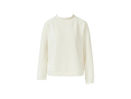 Pulovr Comma bílá (Barva bílá, Velikost 48)