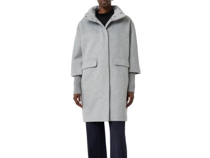 Plášť Comma šedá (Barva šedá, Velikost 48)
