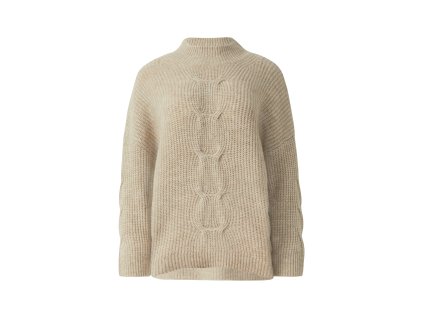 Pulovr Comma béžová (Barva béžová, Velikost XL)