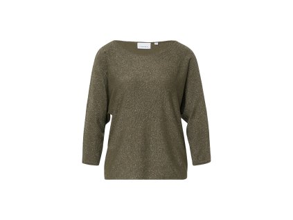 Pulovr Comma khaki (Barva khaki, Velikost 44)