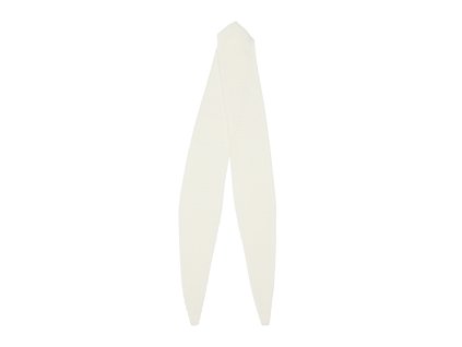 Šála Comma bílá (Barva bílá, Velikost Jedna Velikost)