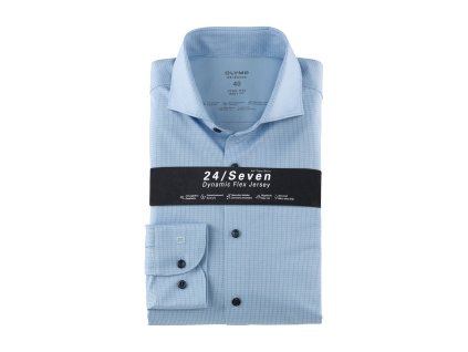 Košile Olymp modrá (Barva modrá, Velikost 46)