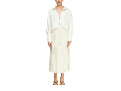 Sukně Comma bílá (Barva bílá, Velikost 48)