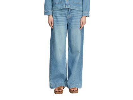 Kalhoty Comma modrá (Barva modrá, Velikost 48LO)