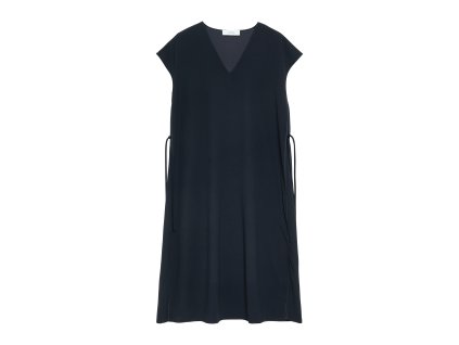 Šaty Comma modrá (Barva modrá, Velikost 48)