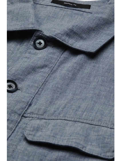 Overshirt Ernest-W modré