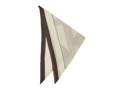 Šála Comma Bílá (Velikost Jedna Velikost)