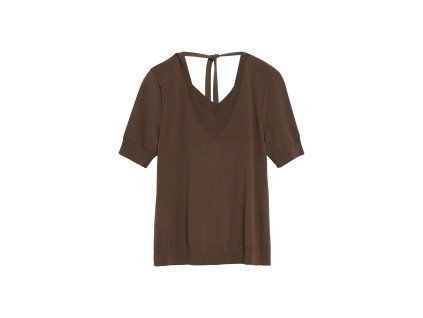 Pulovr Comma Hnědá (Velikost 48)