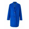 Modrý vlněný plášť