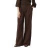 Kalhoty Comma hnědá (Barva hnědá, Velikost 32RE)