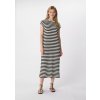 Midi šaty s viskózou