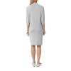 Šaty Comma šedá (Barva šedá, Velikost 34)