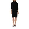 Šaty Comma černá (Barva černá, Velikost 34)