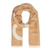 Šála Comma béžová (Barva béžová, Velikost Jedna Velikost)