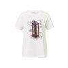 T-shirt Comma bílá (Barva bílá, Velikost 48)