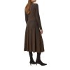 Sukně Comma hnědá (Barva hnědá, Velikost 48)