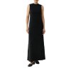 Šaty Comma černá (Barva černá, Velikost 48)