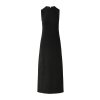 Šaty Comma černá (Barva černá, Velikost 48)