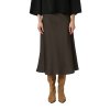 Sukně Comma hnědá (Barva hnědá, Velikost 48)