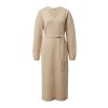 Šaty Comma béžová (Barva béžová, Velikost 48)