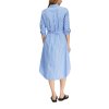 Šaty Comma modrá (Barva modrá, Velikost 48)
