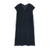 Šaty Comma modrá (Barva modrá, Velikost 48)