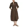 Šaty Comma Hnědá (Velikost 48)