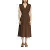 Šaty Comma Hnědá (Velikost 48)
