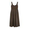 Šaty Comma Hnědá (Velikost 46)
