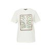 T-shirt Comma Bílá (Velikost 48)