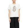 T-shirt Comma Bílá (Velikost 48)