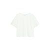 T-shirt Comma Bílá (Velikost 48)