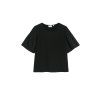 T-shirt Comma Černá (Velikost 48)