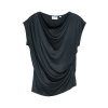 T-shirt Comma Modrá (Velikost 48)