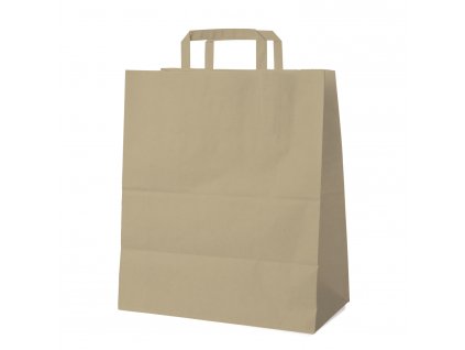 Papírová taška hnědá 40+16 x 45 cm [200 ks]