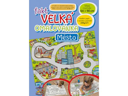 Fakt velká omalovánka - Město BO905