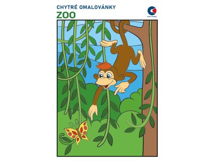 Omalovánka A5 - Chytré omalovánky - Zoo BO509