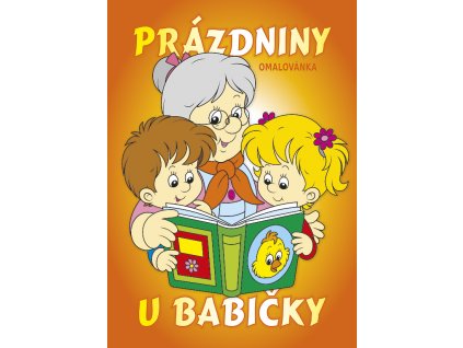 Omalovánka A5 - Prázdniny u babičky BO419