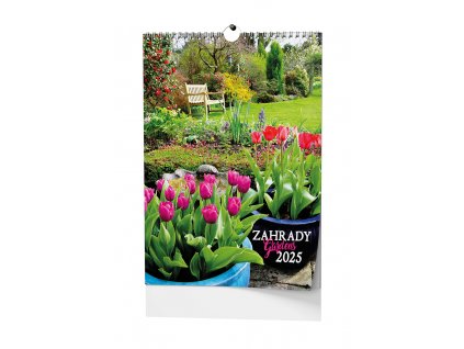 Nástěnný kalendář - Zahrady - A3 BNG8-25