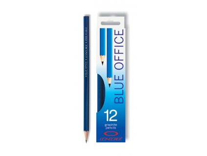 Grafitové tužky CONCORDE Blue Office č.2/HB, 12ks
