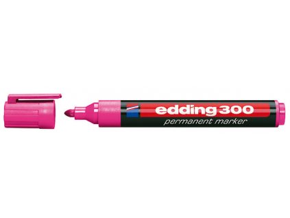 Průmyslový popisovač EDDING 300, růžový