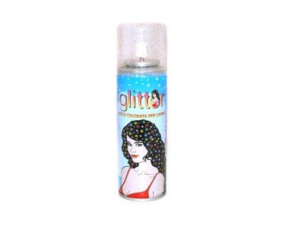 Spray na vlasy 143 třpytky zlatý