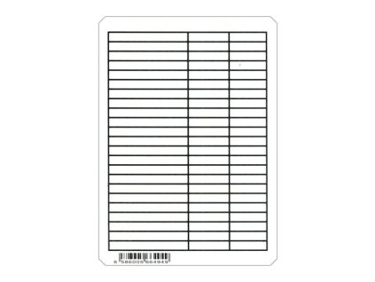 Podložka psací PVC A5 linka