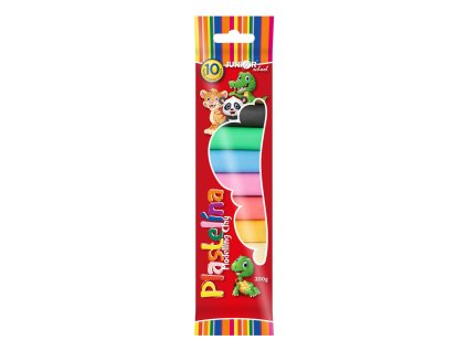 Plastelína JUNIOR 10 odstínů, 200g