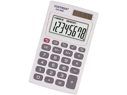 Kalkulačka stolní CATIGA  855 (kapesní)