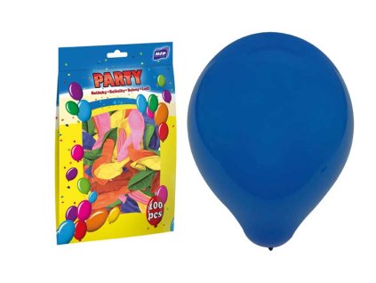 Balónek nafukovací M standard 30cm mix