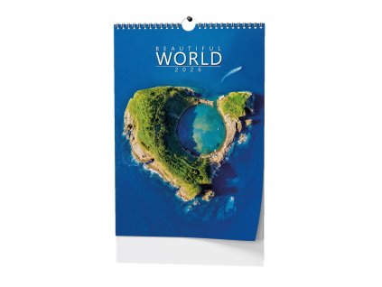 Nástěnný kalendář - Beautiful world - A3 BNF6
