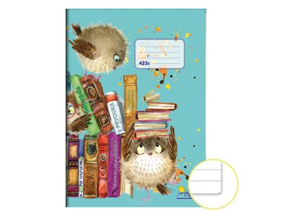 Sešit A4, 20 listový - linkovaný 423x