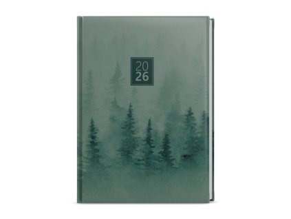 Diář denní A5 DAVID lamino BDD9-8 - Les