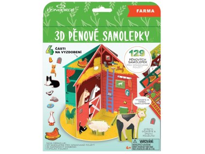 Samolepky 3D pěnové CONCORDE Farma